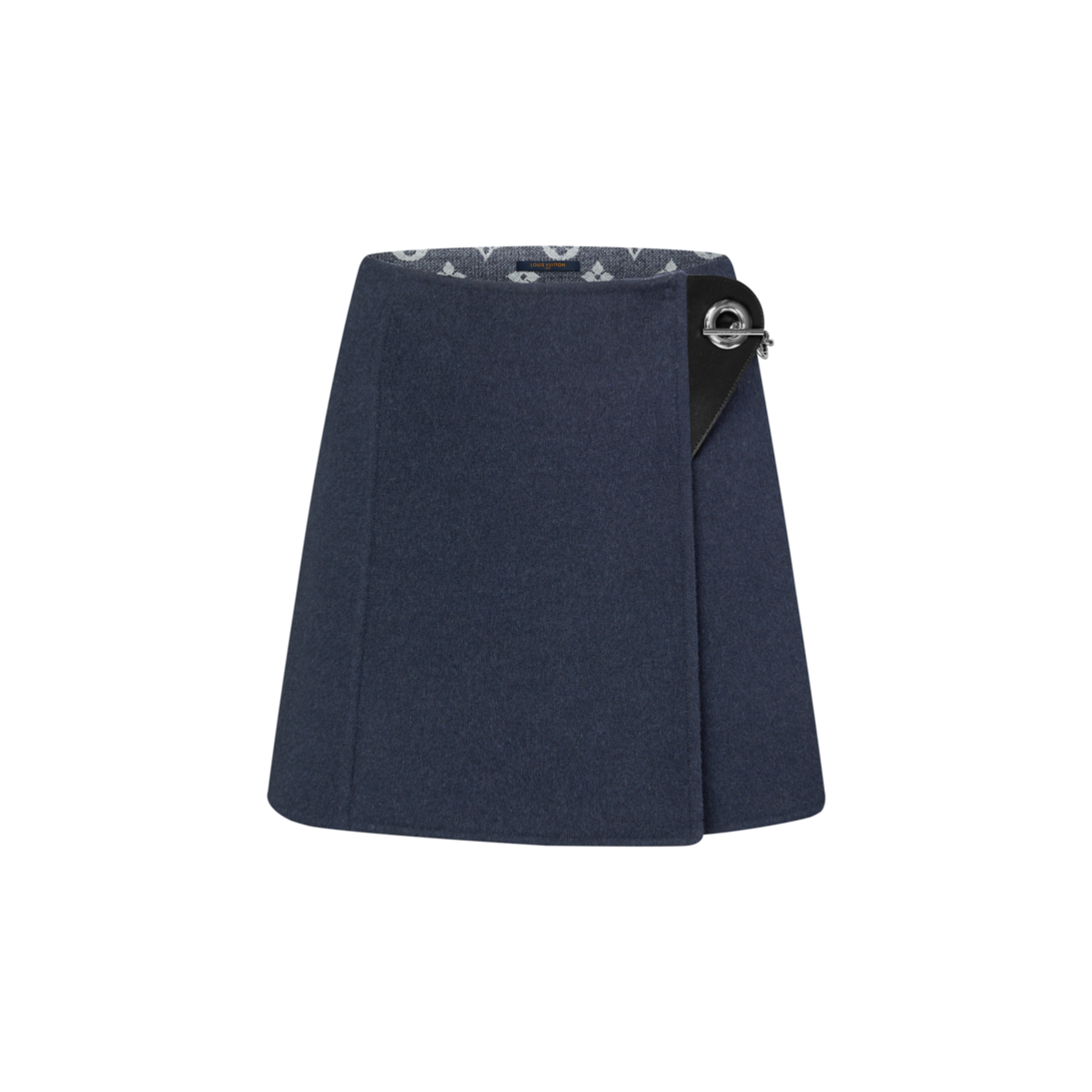 チェーンファスニング ミニラップスカート ｜ルイ・ヴィトン 公式